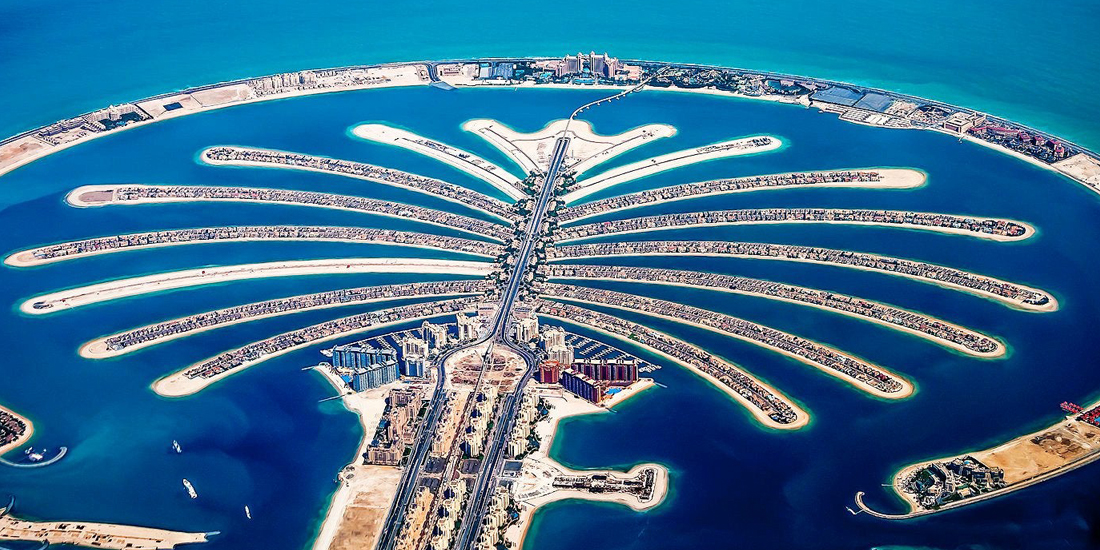 palm jumeirah in dubai from instadubaivisa